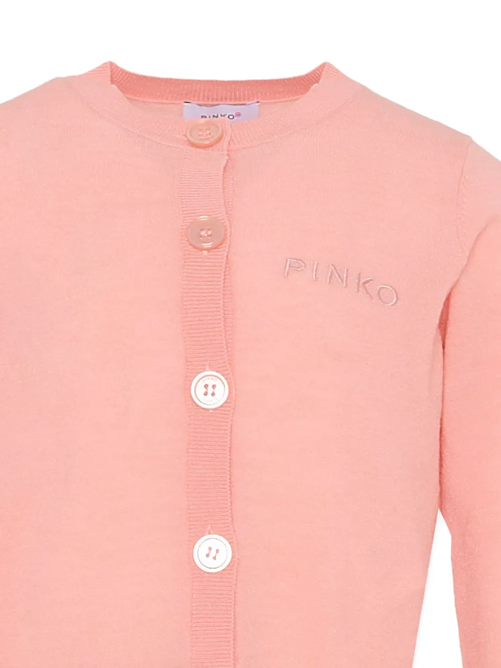 Pinko Button Kfma015cfl084c039 Cardigan In Pink