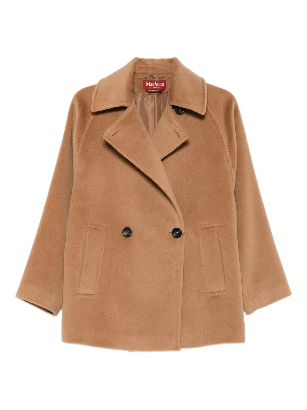 Max Mara chamarra con doble botonadura | marrón | Image 1