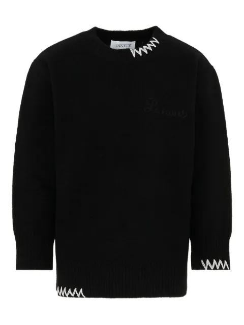 Laneus embroidered sweater