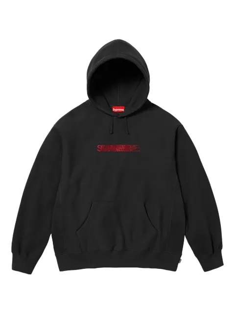 Supreme x Swarovski hoodie à logo