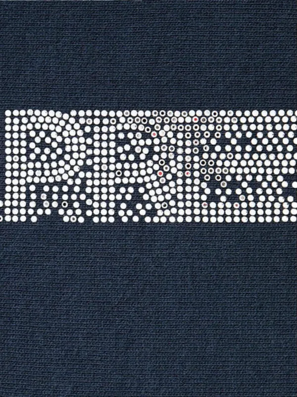 Supreme x Swarovski motion-logo Hoodie | Blue | FARFETCH SG