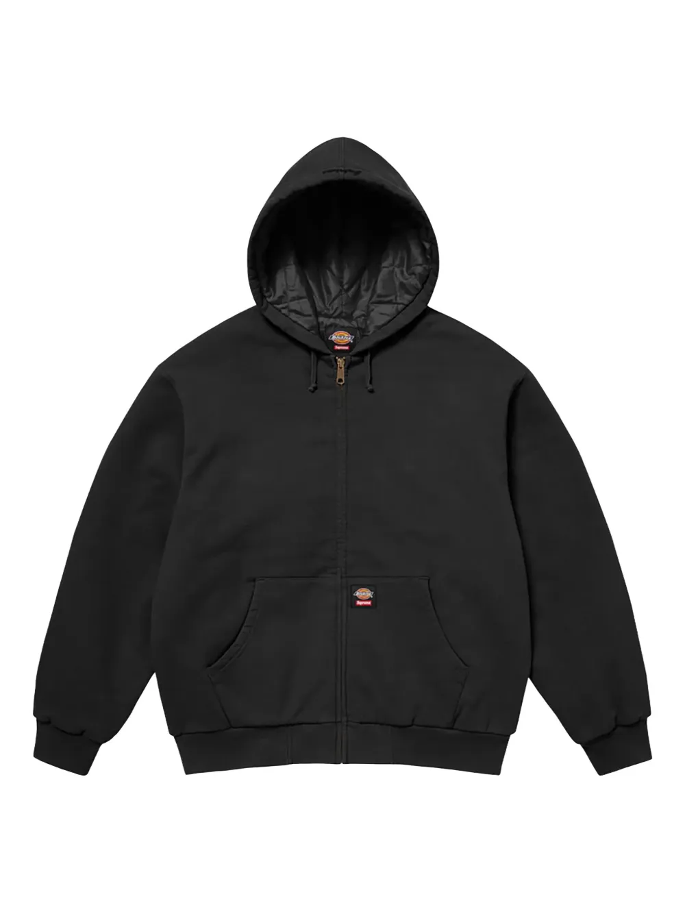Supreme hoodie capitonada en colaboración con Dickies® | negro | Image 1