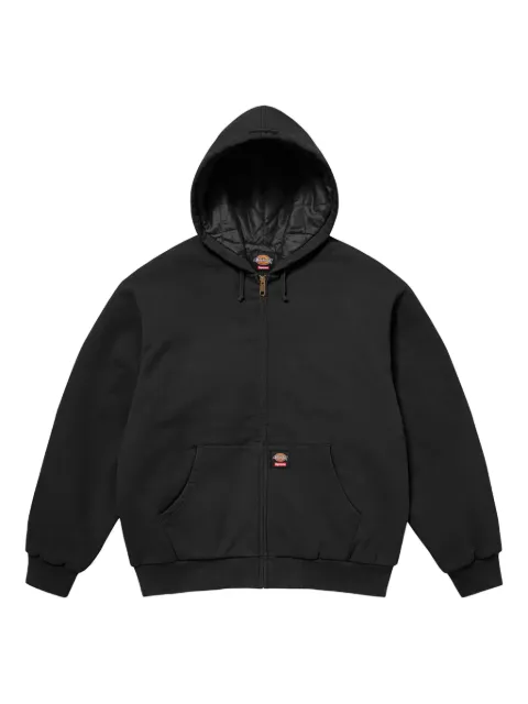 Supreme x Dickies® quilted zip-up hoodie