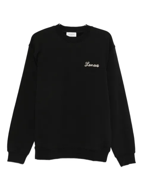 Laneus logo-embroidered sweatshirt
