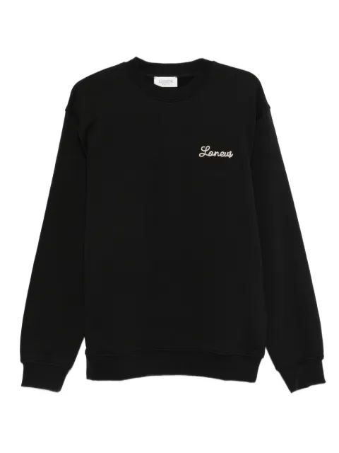 Laneus logo-embroidered sweatshirt