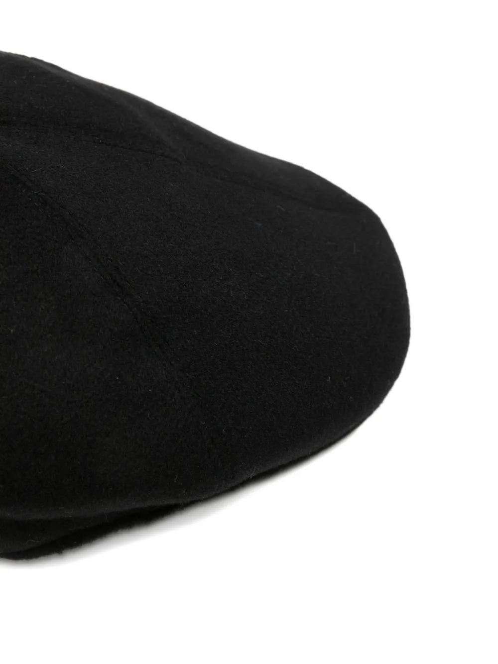 Tagliatore Donald platte baret Zwart