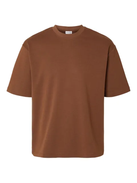 SELECTED crew-neck T-shirt