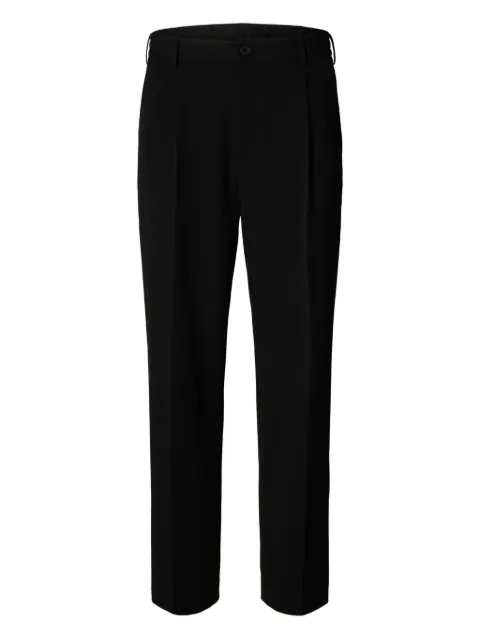 SELECTED pleated trousers