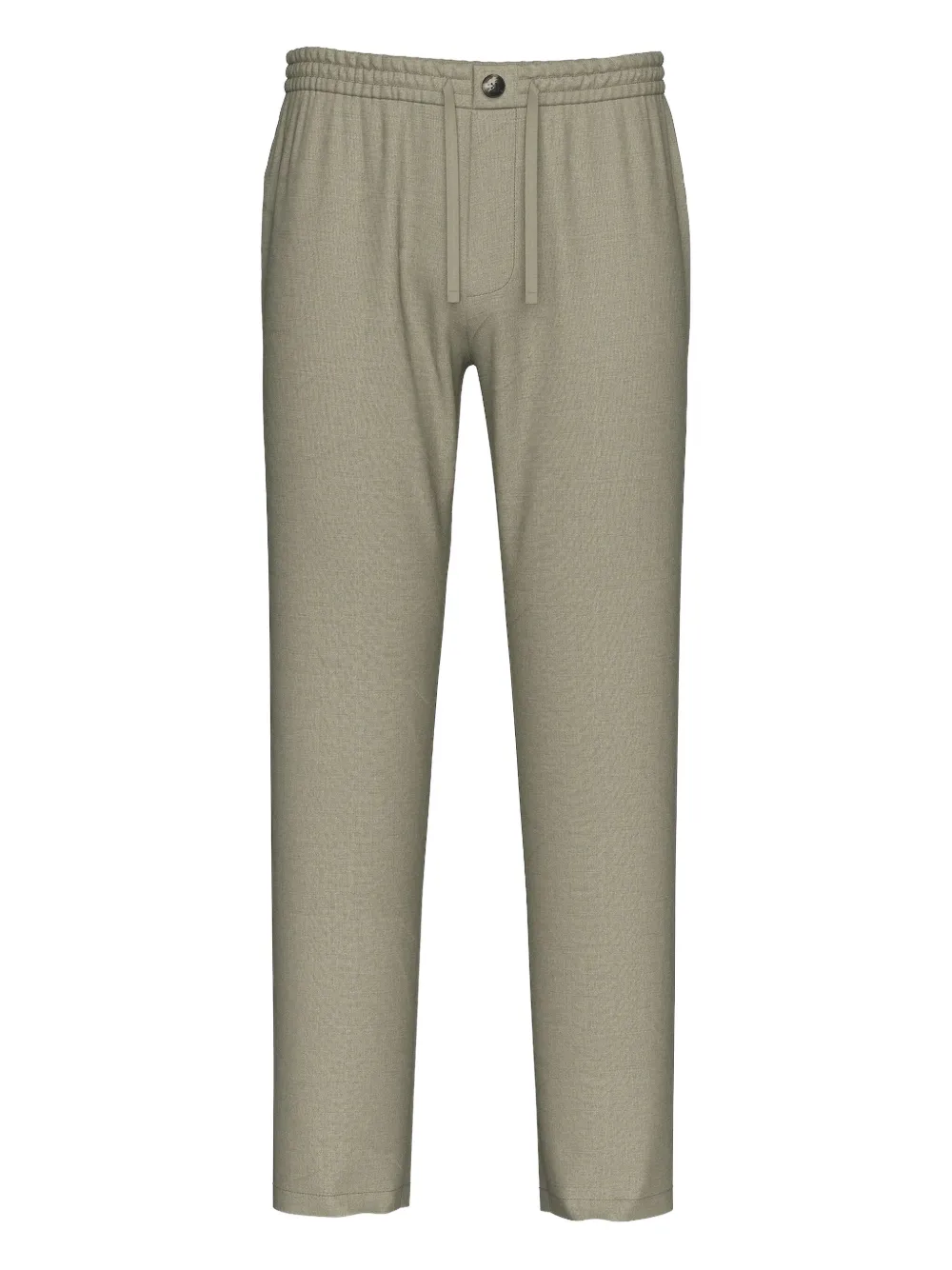 SELECTED elasticated-waist trousers | Neutrals | Image 1
