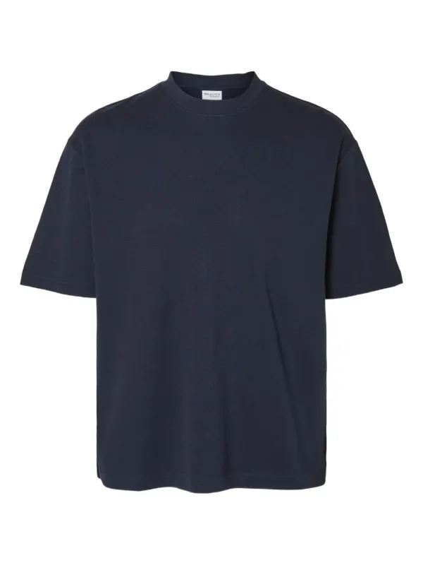 SELECTED ショートスリーブ Tシャツ | ブルー | FARFETCH JP