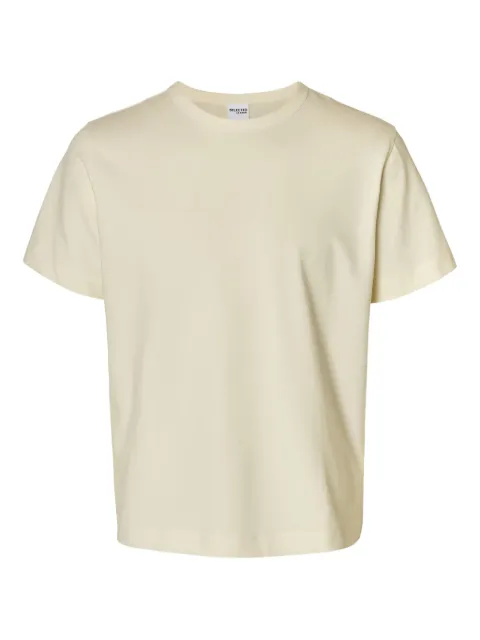 SELECTED crew-neck T-shirt