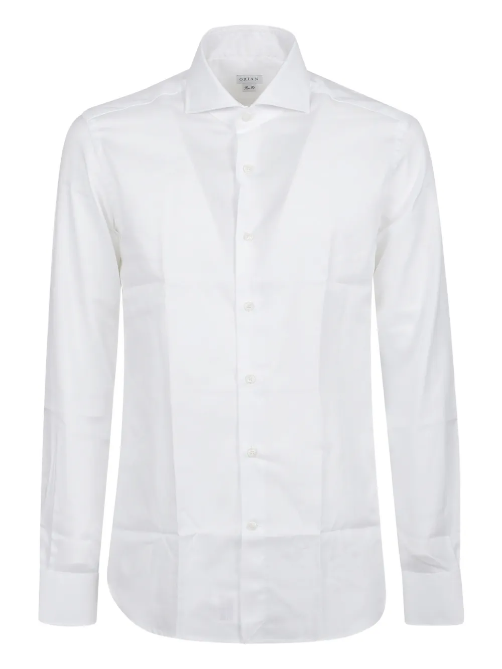 Orian point-collar cotton shirt | White | Image 1