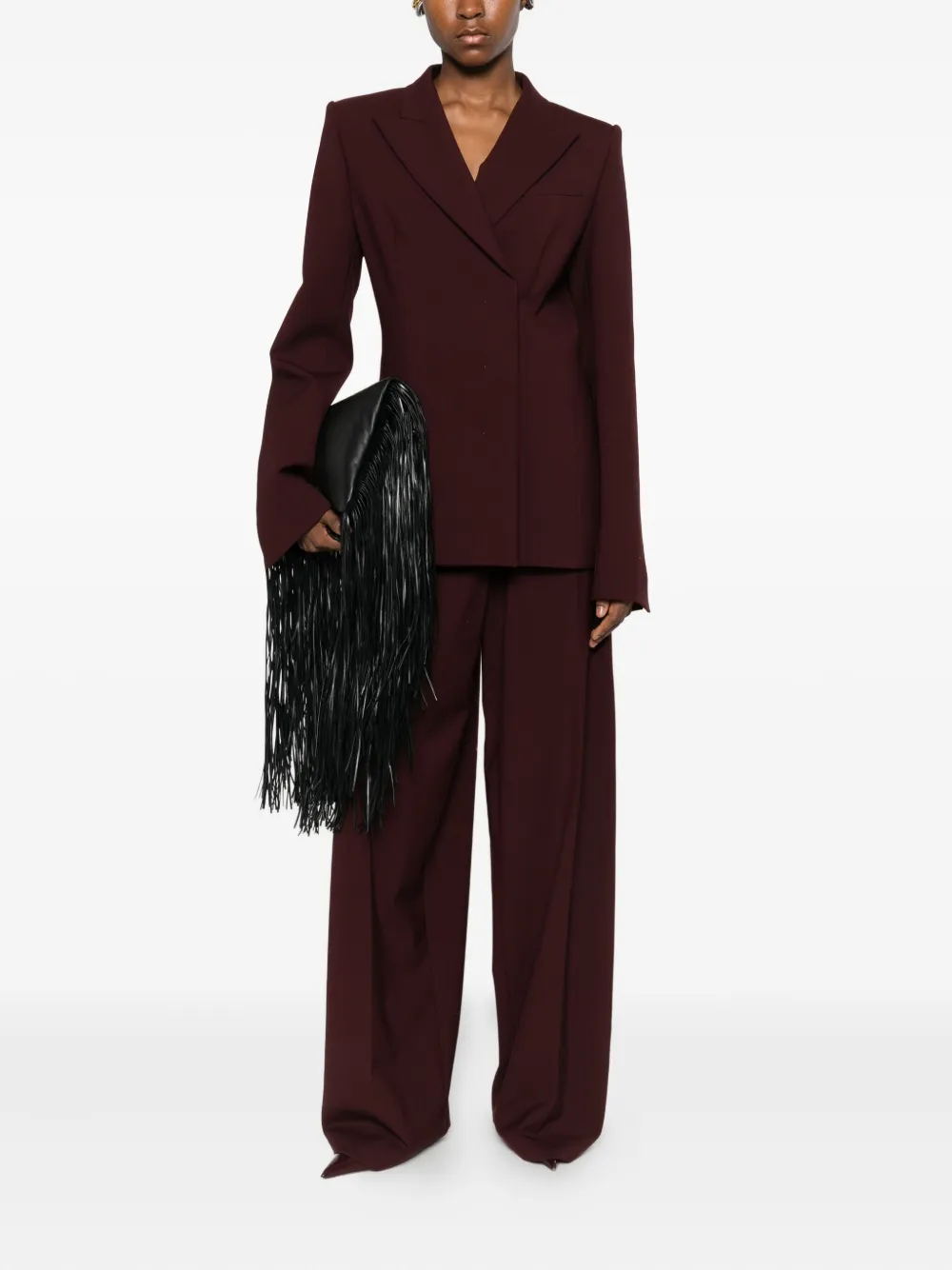 Sportmax Wollen blazer - Rood