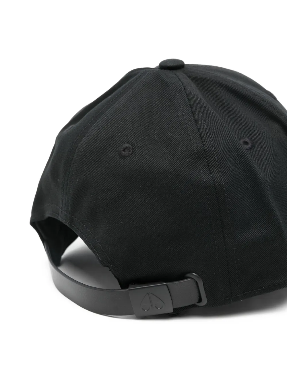 Moose Knuckles Pet met logo - Zwart