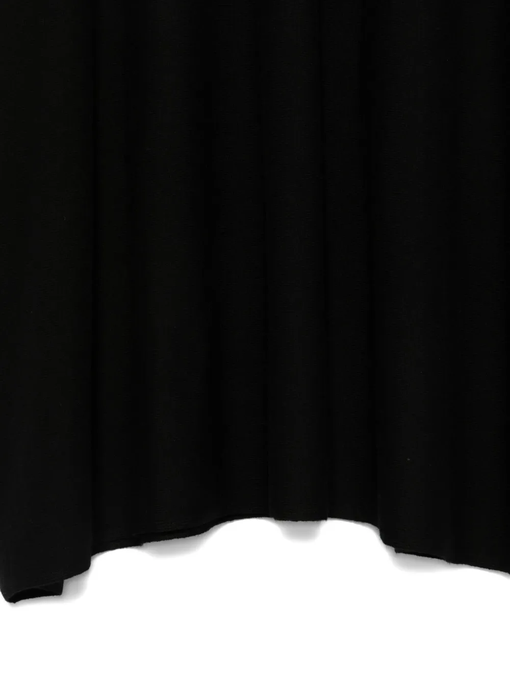 Gran Sasso Knitted Midi Skirt In Black