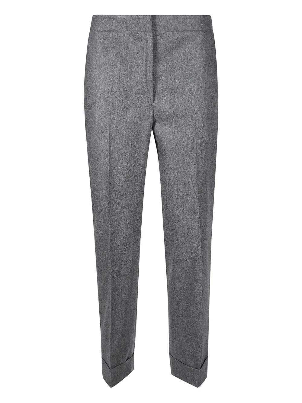 Pt Torino Wool Tailored Trousers In Gray