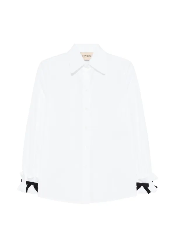Valentino Garavani Button Shirt in White