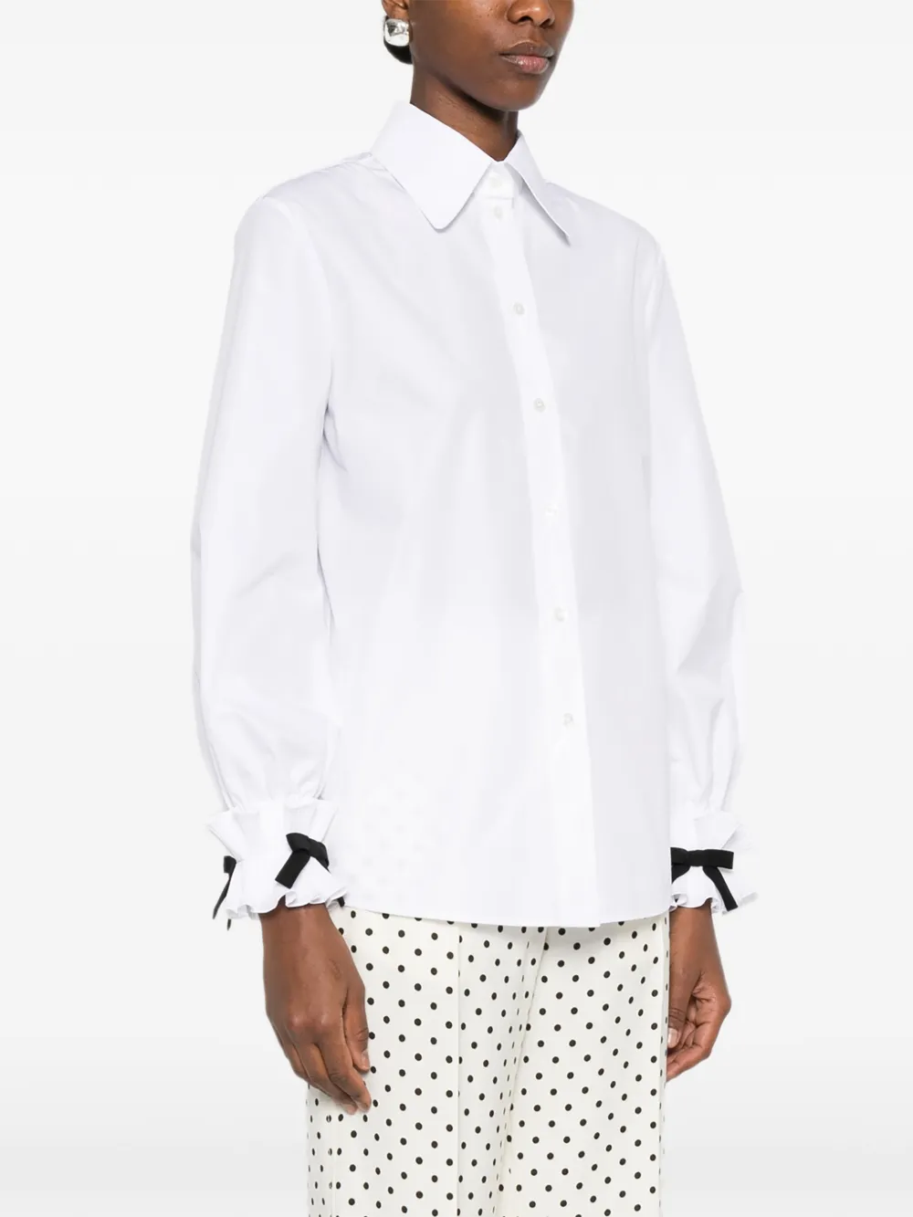 Valentino Garavani Blouse met knopen Wit