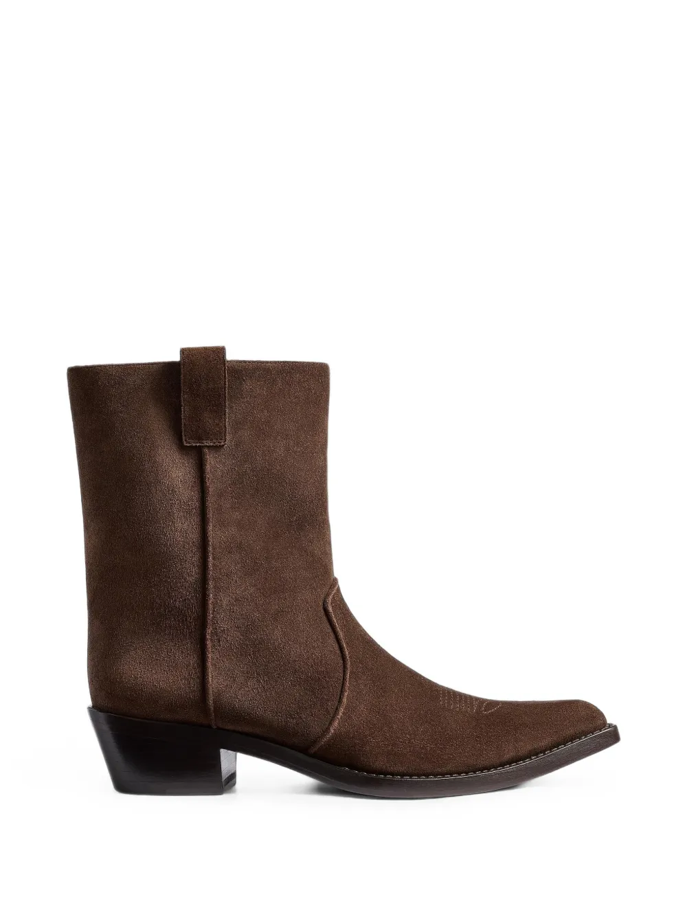 KHAITE Clive enkellaarzen Bruin