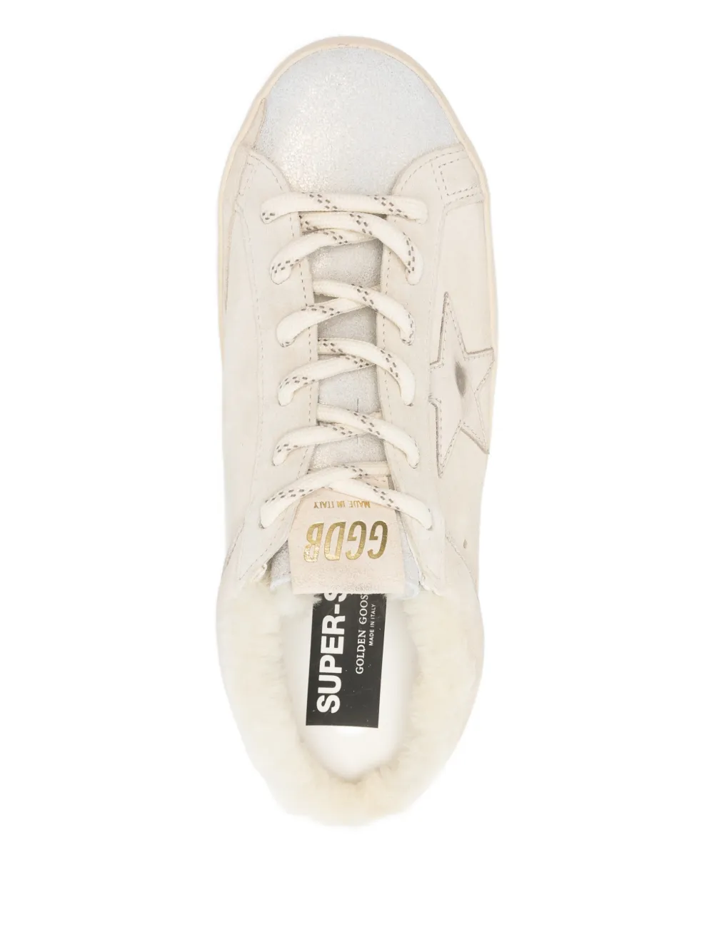 Golden Goose Super Star Sabot Double Quarter sneakers met muiltjes Beige