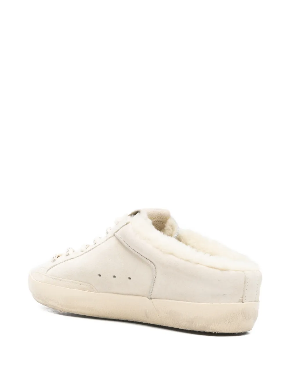 Golden Goose Super Star Sabot Double Quarter sneakers met muiltjes Beige