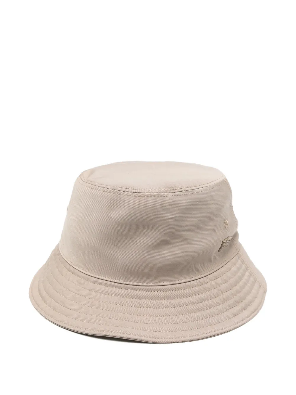 Burberry Equestrian Knight-detail bucket hat - Nude