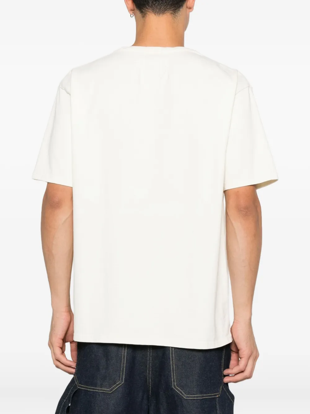 RHUDE T-shirt met logo Beige