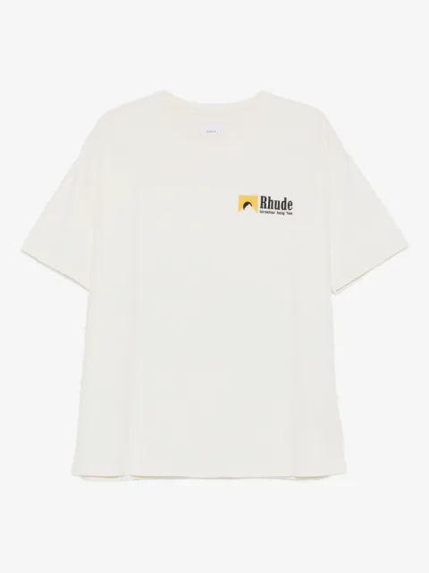 RHUDE playera manga corta con logo