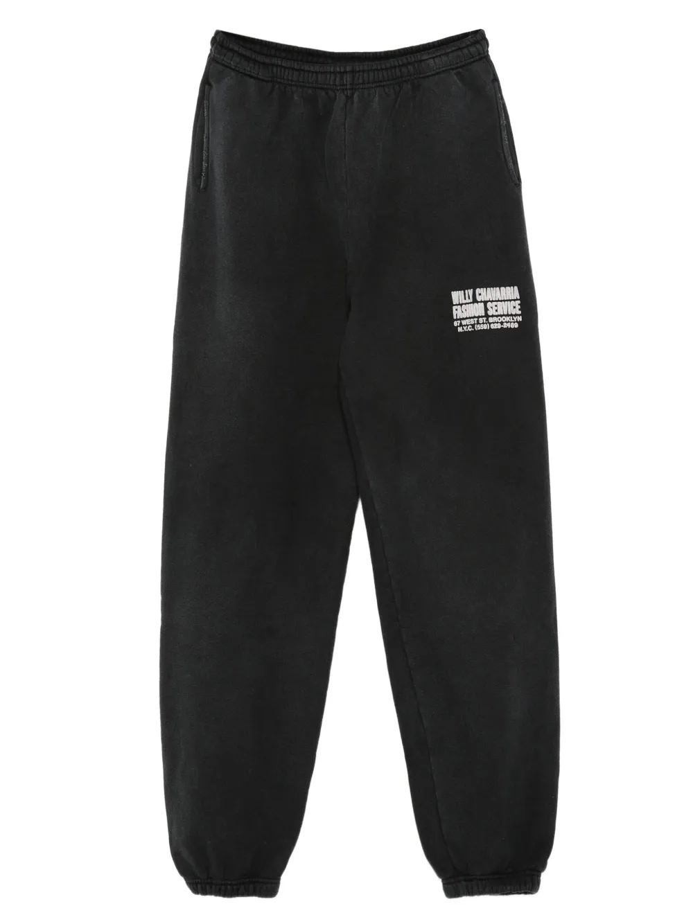 Willy Chavarria Fashion Services track pants | Black | Image 1
