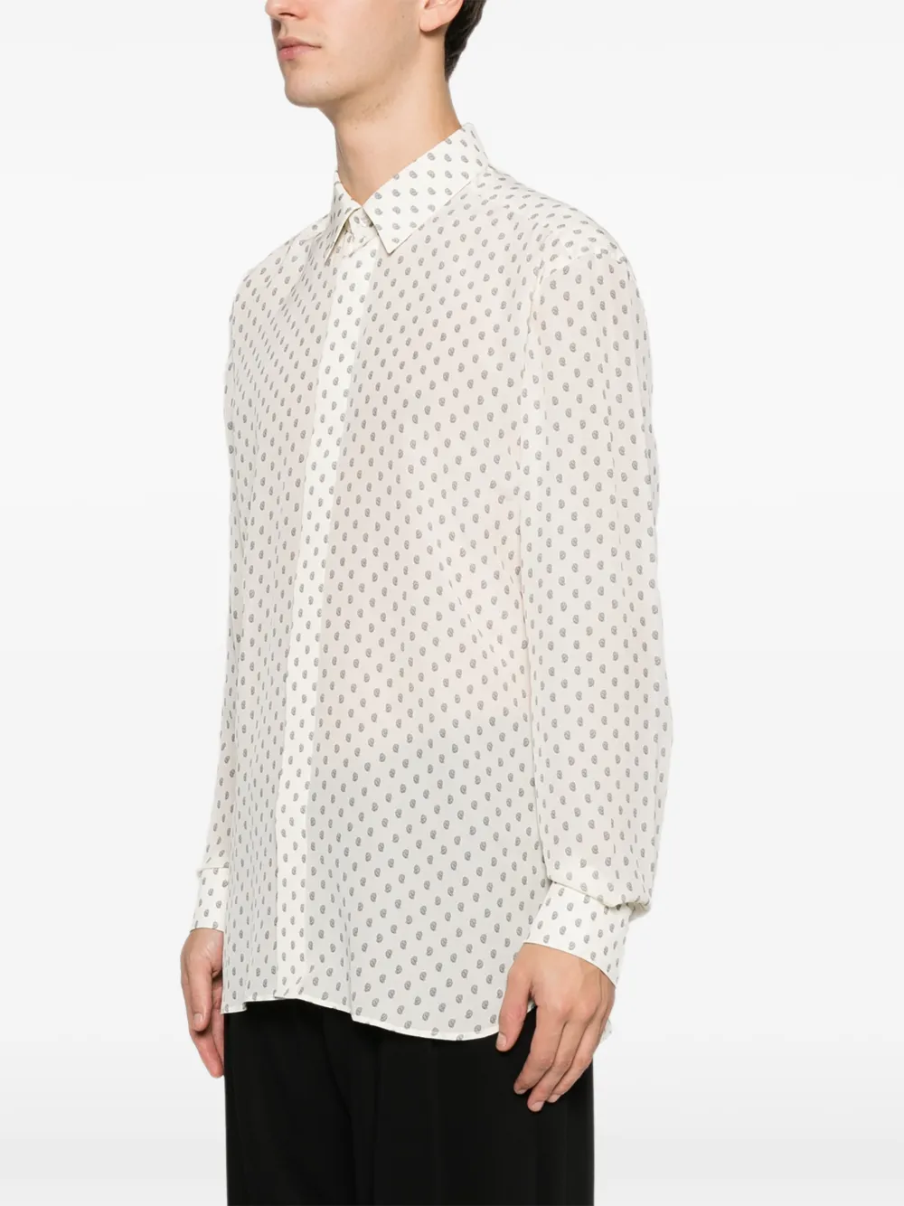  Tom Ford Paisley-print Shirt - White 