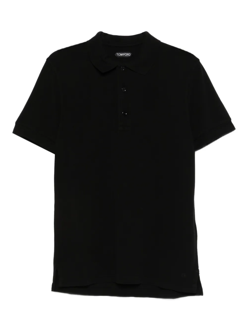 TOM FORD short-sleeve polo shirt - Nero
