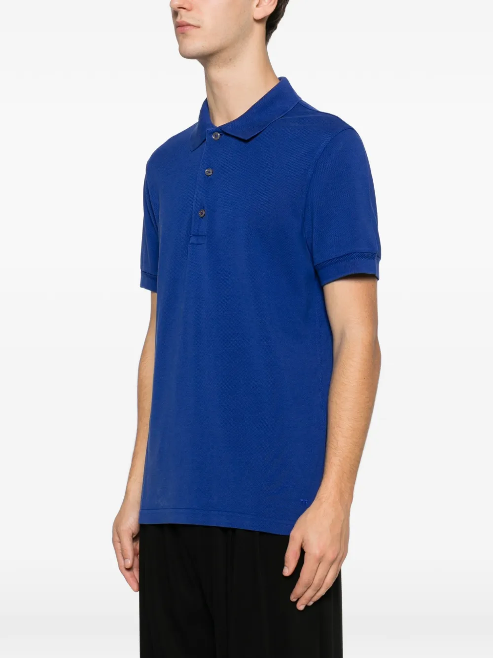 TOM FORD Poloshirt met korte mouwen Blauw