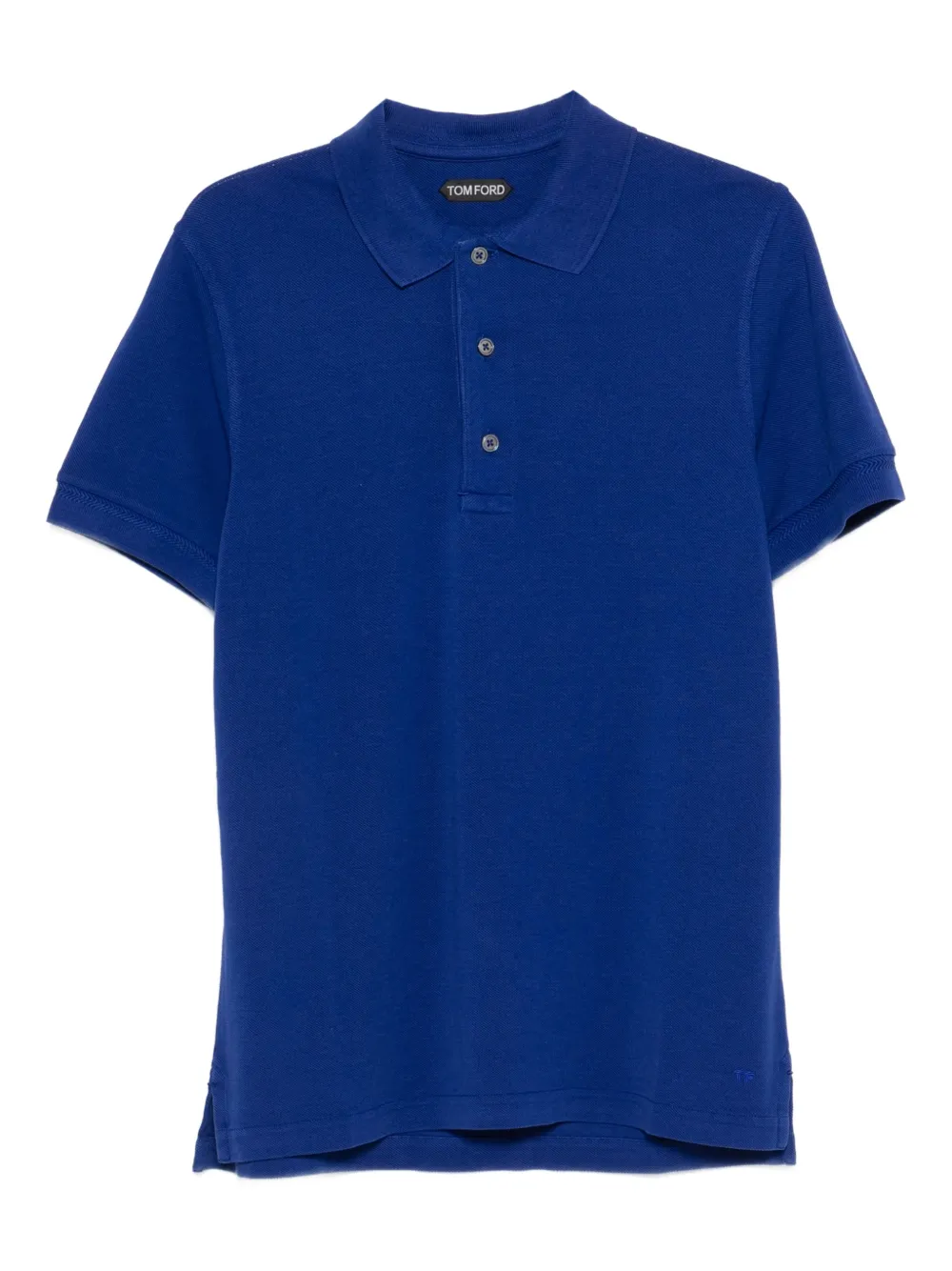 TOM FORD short-sleeve polo shirt - Blu