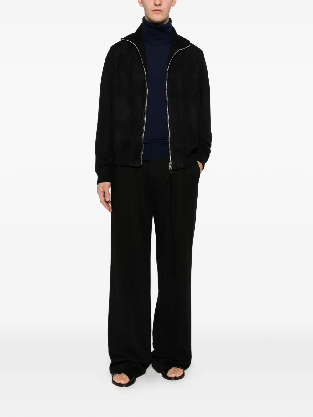 TOM FORD turtleneck sweater - Blauw