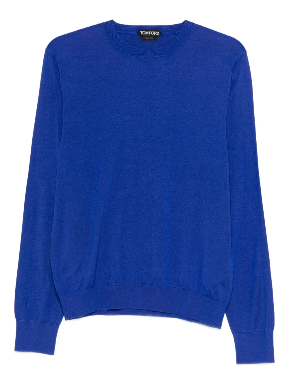TOM FORD jersey con cuello redondo | azul | Image 1