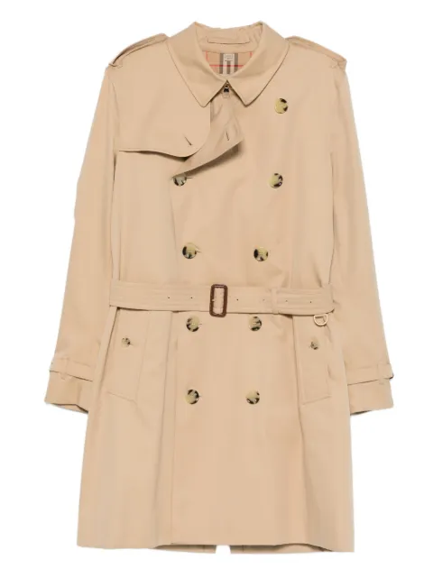 Burberry Kensington belted mid coat