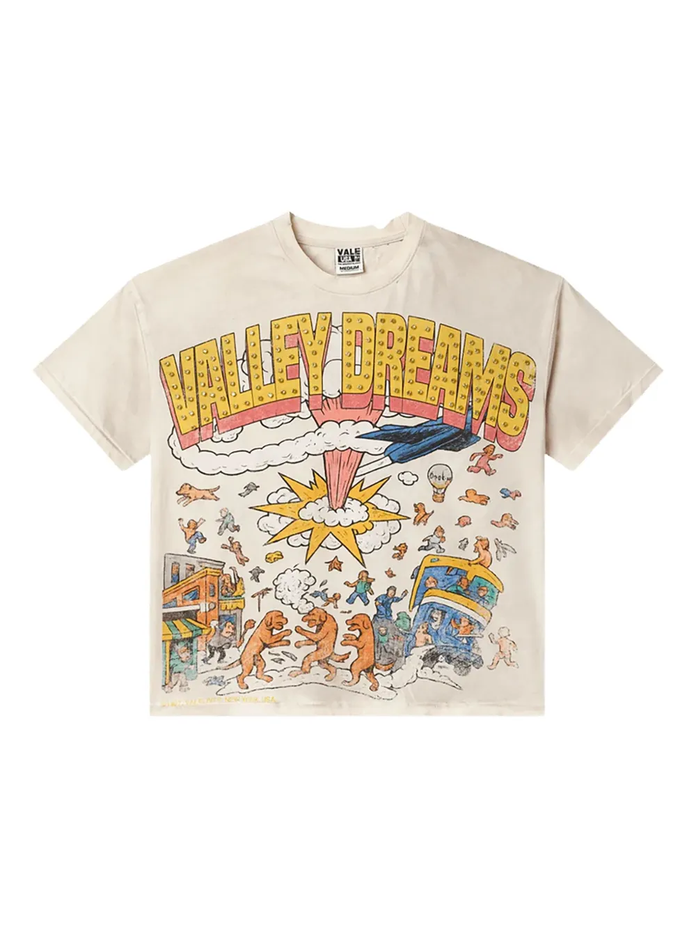 Vale playera Chaos Bling | blanco | Image 1