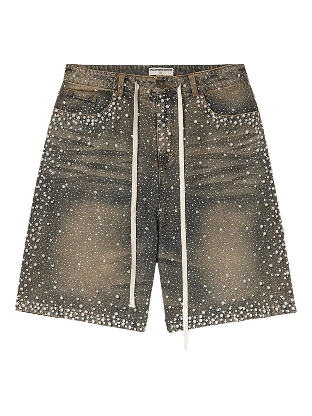 Vale pantalones vaqueros cortos con apliques de strass | azul | Image 1