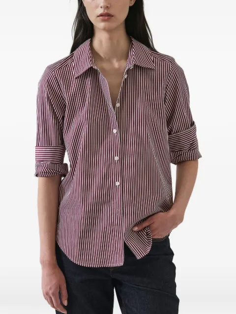 PATRICK ASSARAF striped buttoned shirt