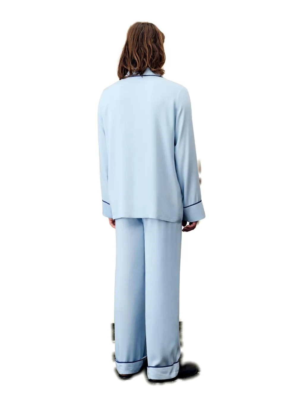 Sleeper Finnegan Unisex Pajama Pants In Blue In Blue