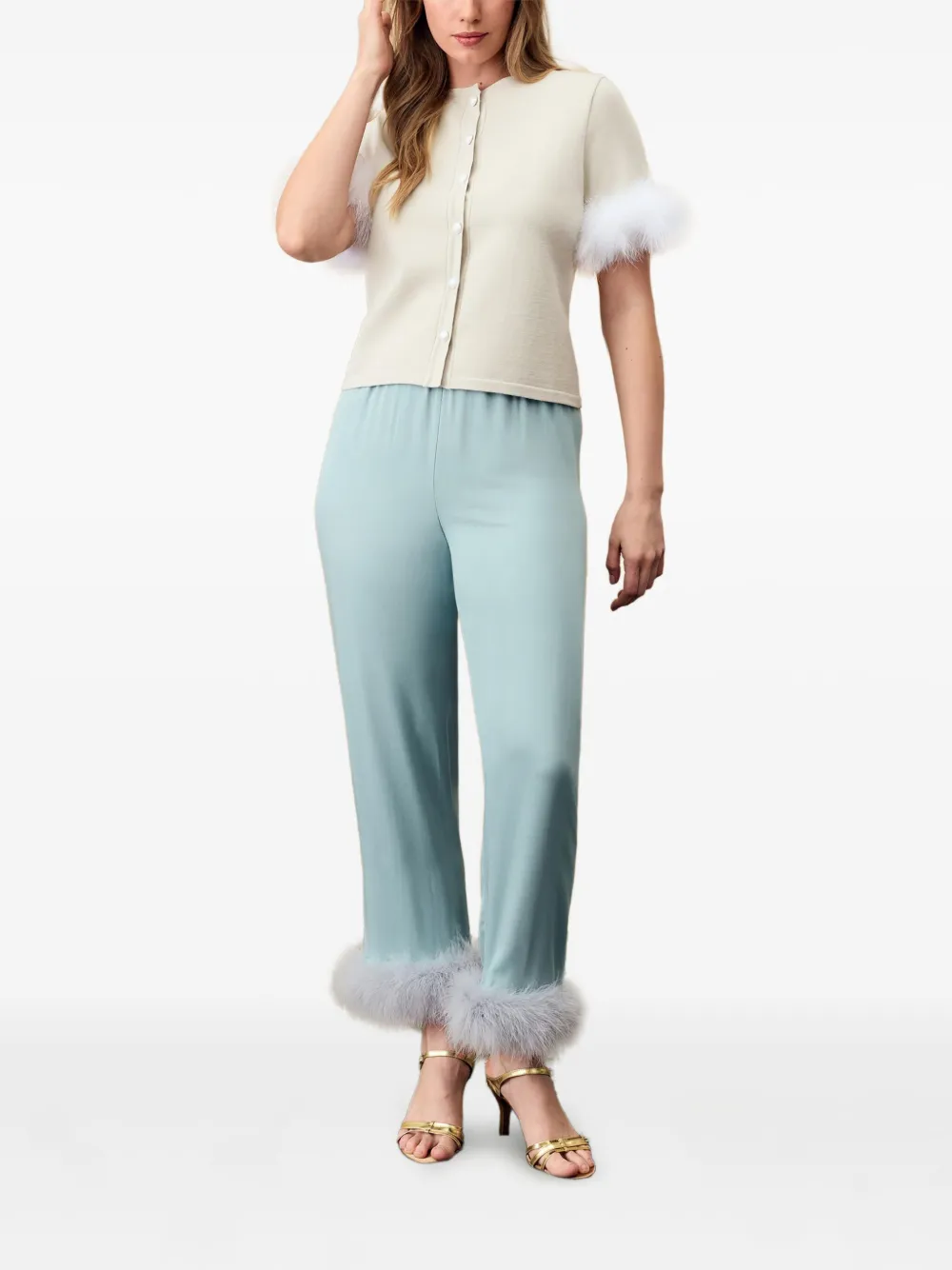 Sleeper Miss Kitty vest Beige