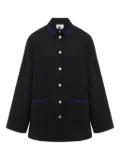 Sleeper Paros linen pajama shirt - Black