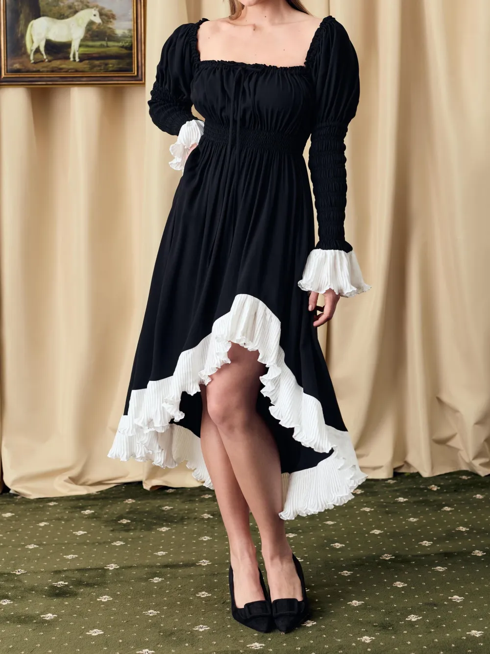 Sleeper Juliette jurk Zwart