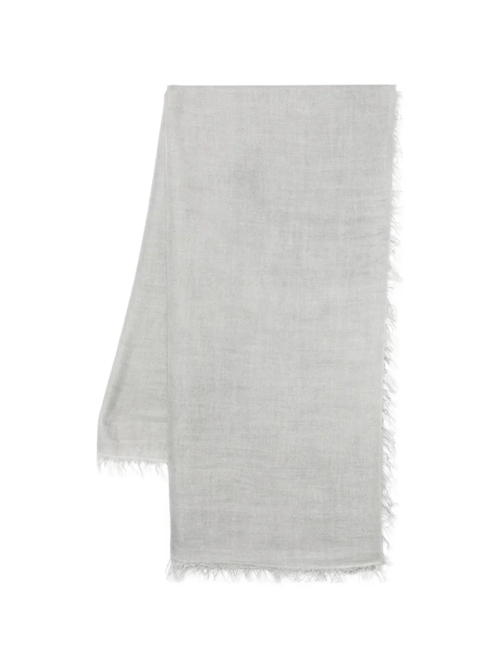 Faliero Sarti Enry frayed scarf - Grigio