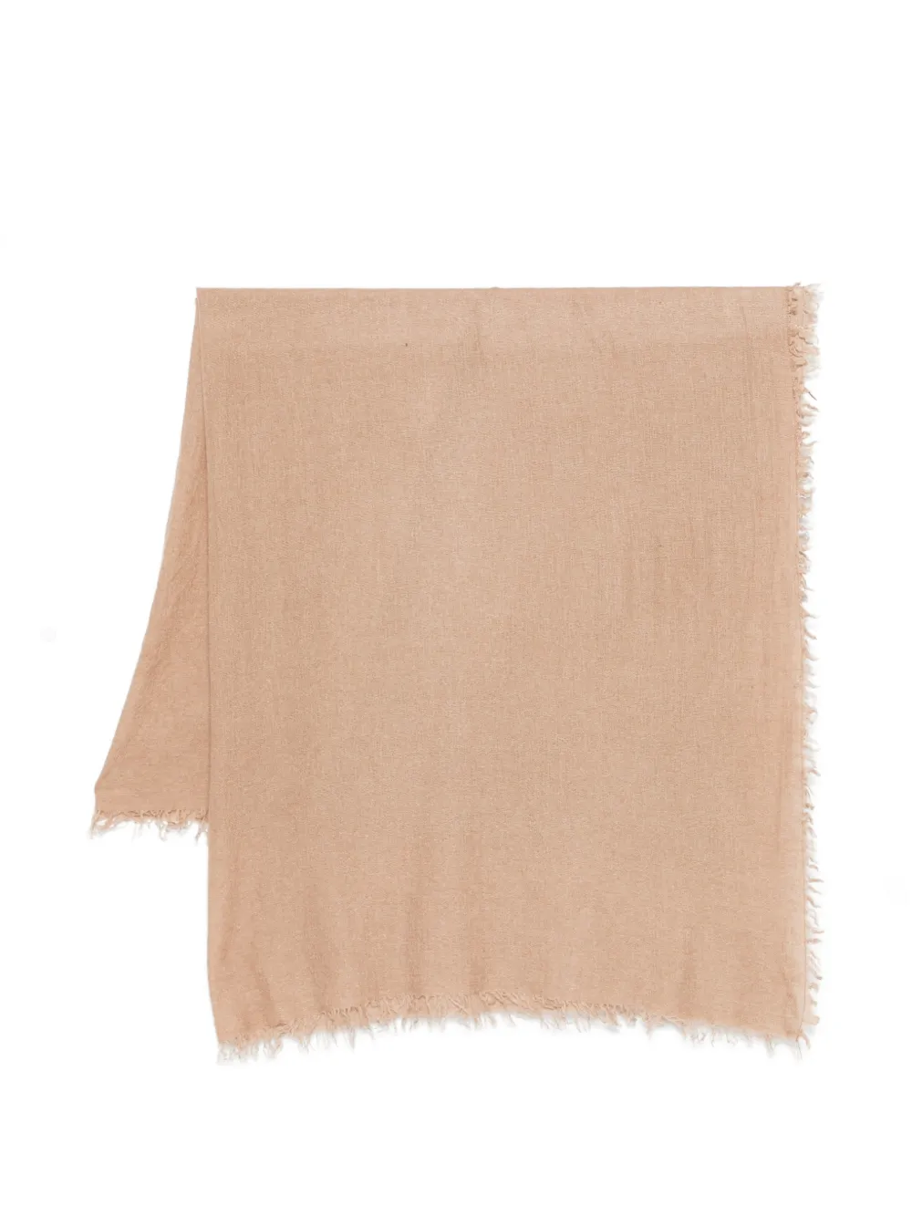 Faliero Sarti New Chris frayed scarf - Marrone