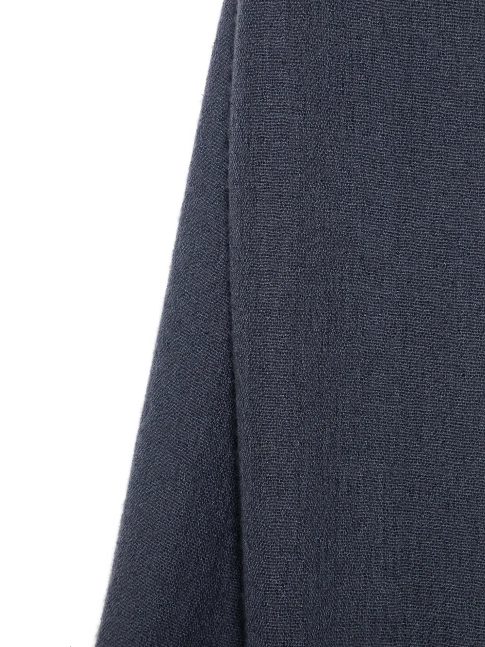 Faliero Sarti New Chris sjaal met franje Blauw