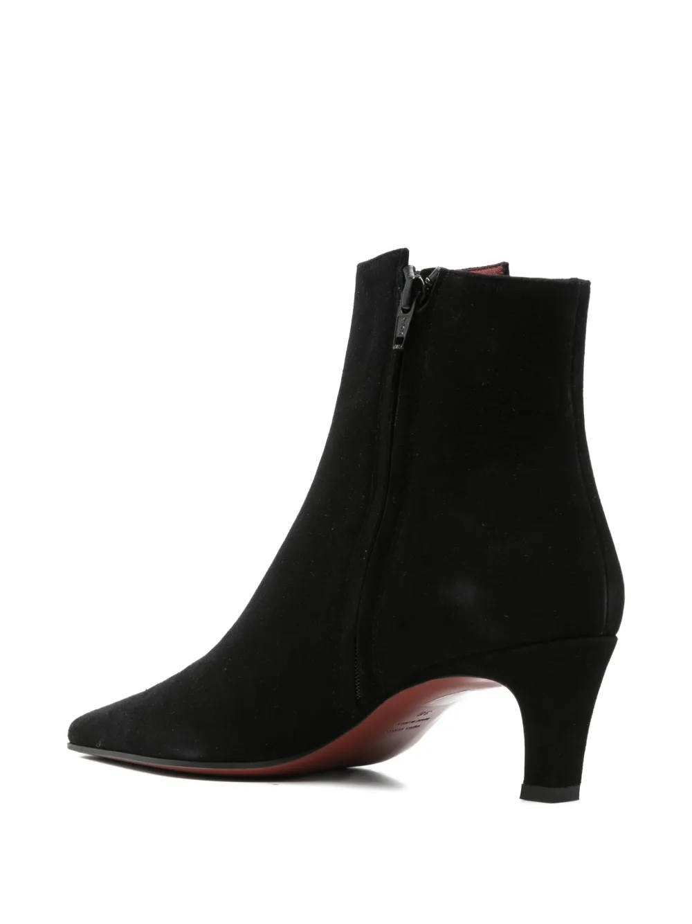 Roberto Festa Suede Ankle Boots In Black