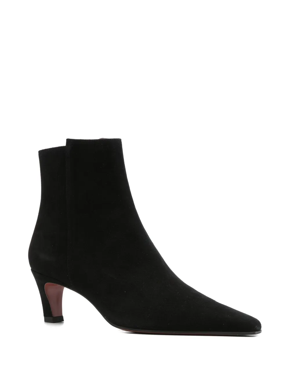 Roberto Festa Suede Ankle Boots In Black