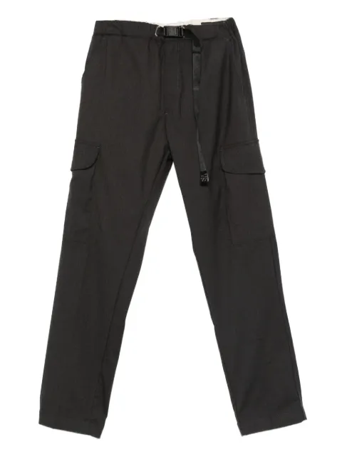 White Sand belted cargo trousers
