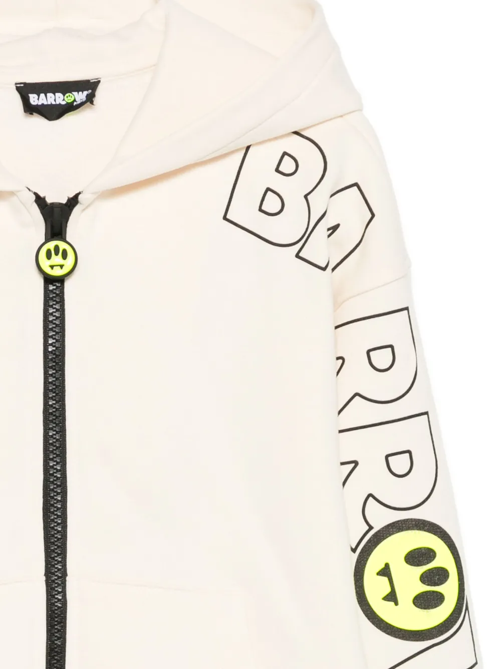 Barrow kids Hoodie met rits Beige